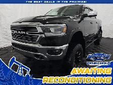 2019 Ram 1500 LARAMIE | 5\' BDS LIFT W/ FUEL RIMS | TONNEAU COVE