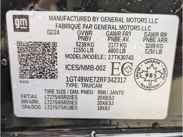 2024 GMC Sierra 3500HD Denali 6.6L GAS/Nav/Sunroof/Camera - Photo 29