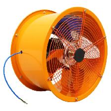 16' 220V Explosion-Proof Axial Fan Cylinder Pipe Industry 022600 - Photo 3