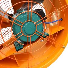 16' 220V Explosion-Proof Axial Fan Cylinder Pipe Industry 022600 - Photo 9