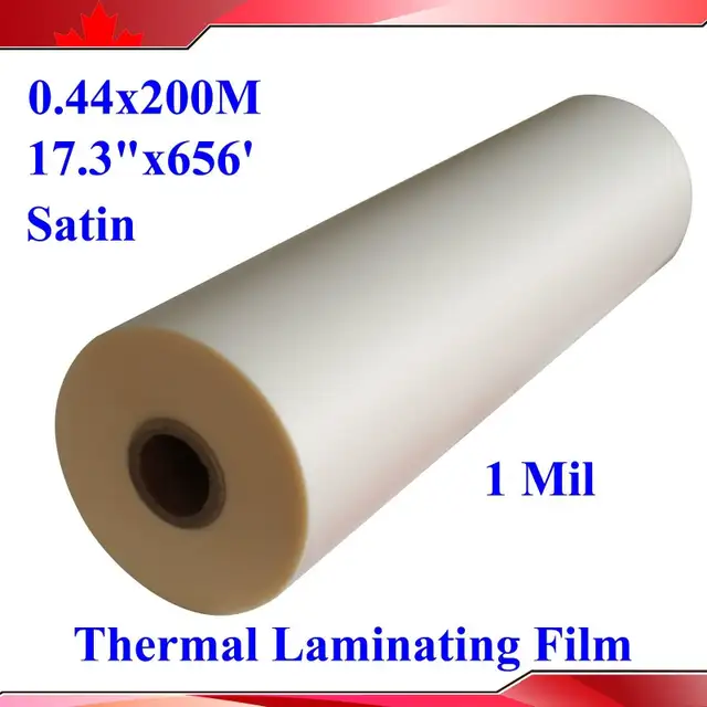 Satin/Matte/Falt UV Hot Luster Thermal Laminating Film 120003 - Photo 9