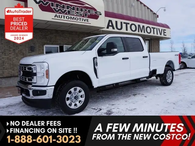 2024 Ford F-250 XLT 4WD Crew Cab 8' Box WORK READY AND LOW KMS