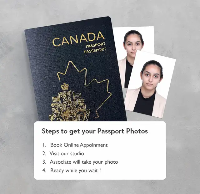 $14.99 Passport & Visa Photos Cambridge | Instant 5-Min Service - Photo 2