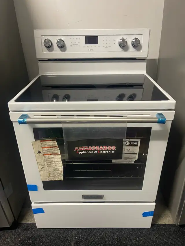NEW 30" KitchenAid Electric Range Stove (Self Clean & Convectio - Photo 2