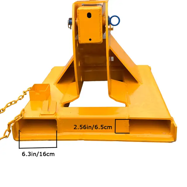 3T 12ft Forklift Telescopic Arm Adjustable Tilt Angle 170079 - Photo 2