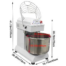30L Double-Acting Double-Speed Dough Mixer 170118 - Photo 9