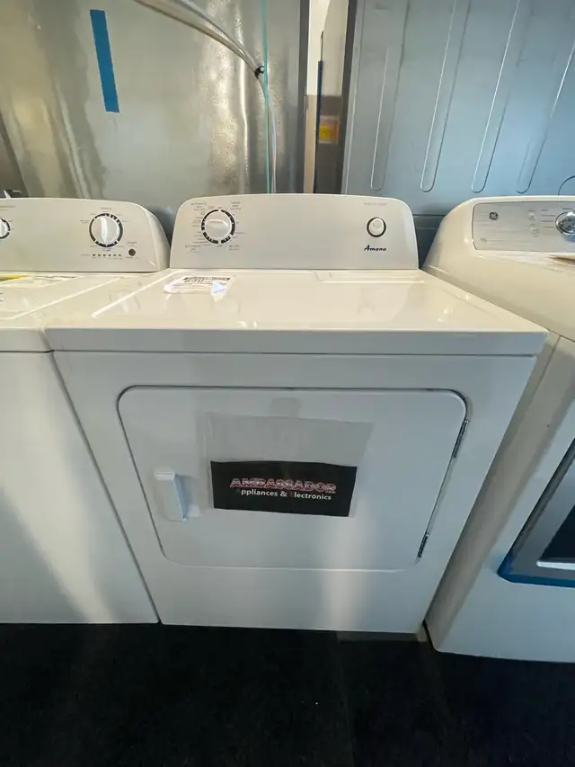 NEW Amana Top Load Washer & Dryer Set (White) - Photo 5