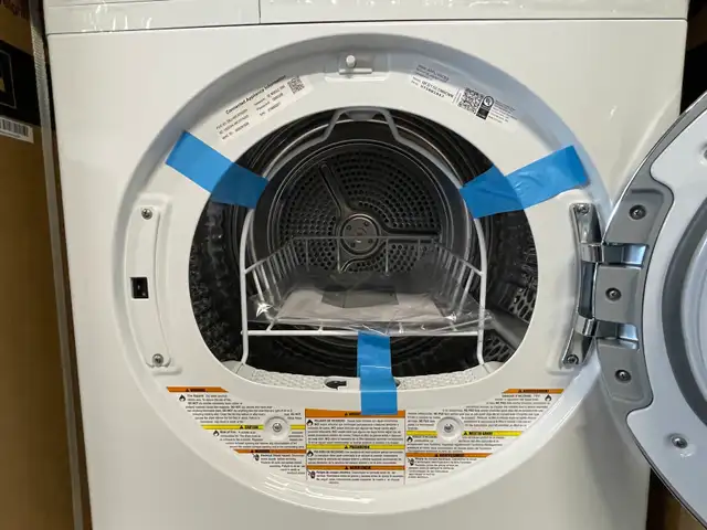 NEW‼️24" Haier Front Load Electric Dryer With Wi-Fi (4.1 Cu.Ft) - Photo 4
