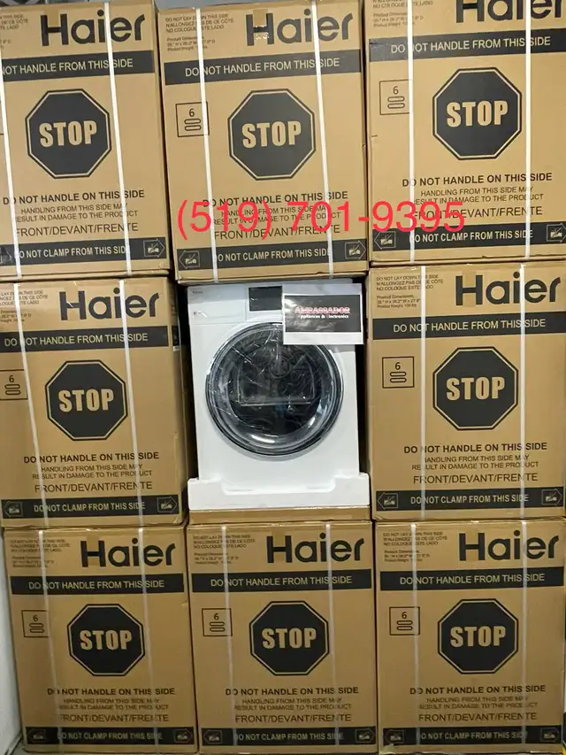NEW‼️24" Haier Front Load Electric Dryer With Wi-Fi (4.1 Cu.Ft) - Photo 8