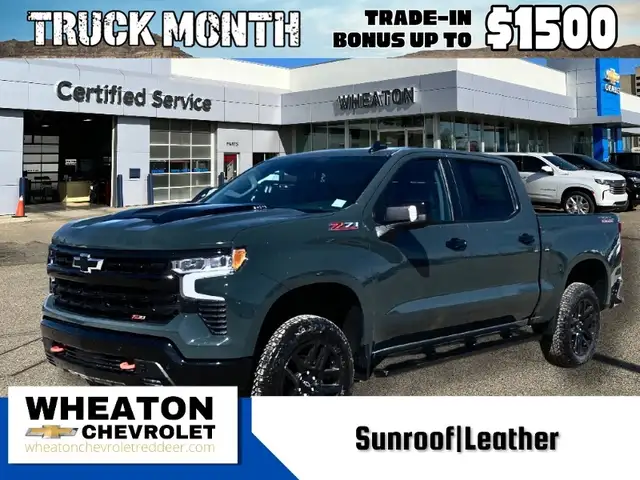 2026 Chevrolet Silverado 1500 LT Trail Boss Leather|Heated Seats