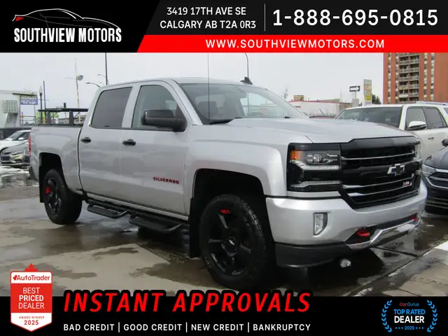 2017 Chevrolet Silverado 1500 4WD Crew Cab 143.5' LTZ 6.2L V8 /