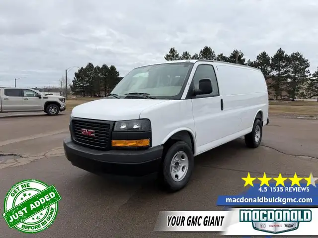 2026 GMC Savana Cargo Van 2500 135 - Audio System - $413 B/W