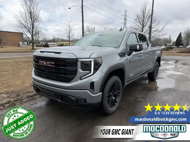 2026 GMC Sierra 1500 Elevation - Leather Seats - $595 B/W