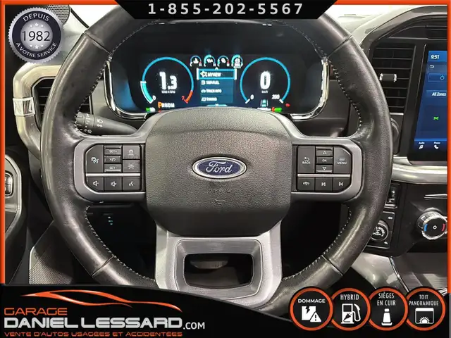 Ford F-150 LARIAT POWERBOOST 3.5L RATIO 3.73, 2023 - Photo 40