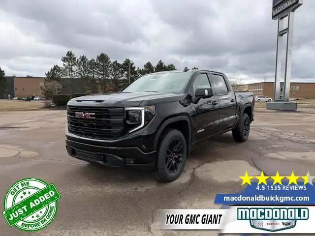 2026 GMC Sierra 1500 Elevation - Leather Seats - $595 B/W