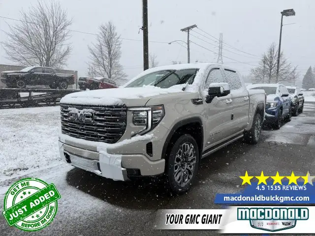 2026 GMC Sierra 1500 Denali Ultimate - Leather Seats - $818 B/W