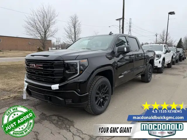 2026 GMC Sierra 1500 Elevation - Leather Seats - $604 B/W