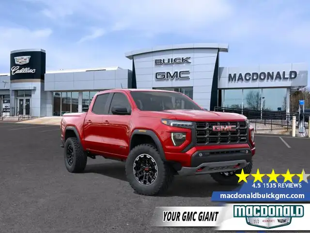 2026 GMC Canyon AT4 - Heated Seats - Remote Start - $428 B/W