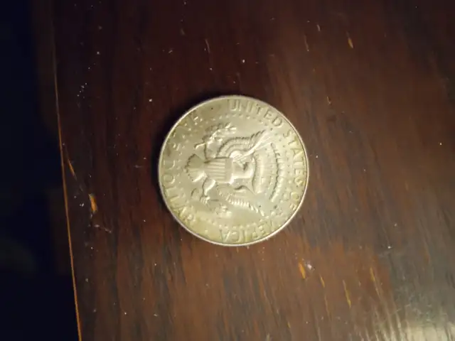 1965 American 50 cent piece for sale
