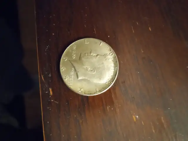 1965 American 50 cent piece for sale - Photo 2
