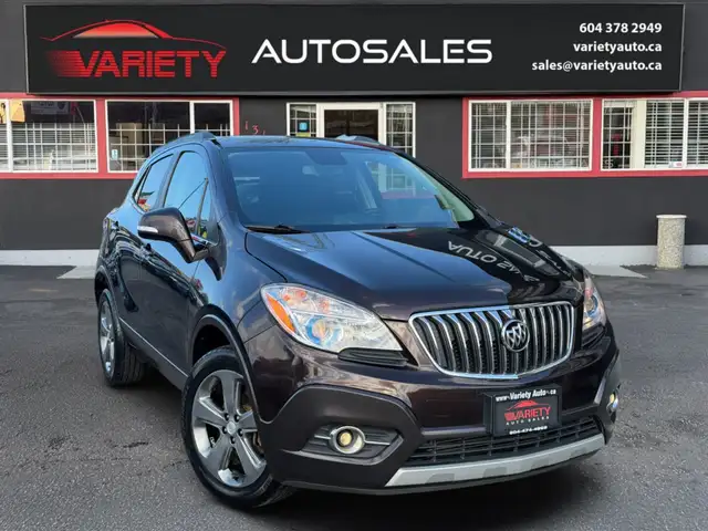 2014 Buick Encore AWD 4dr–Low KM | Comfortable | Well Equipped,