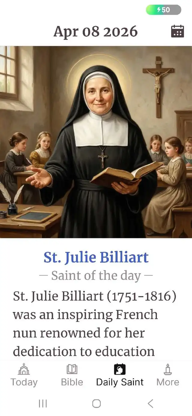 Divine Mercy Novena day 6saint Julie, Adoration - Photo 3