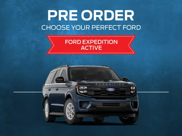 2027 Ford Expedition Active - Get it Faster at Uxbridge Ford!!