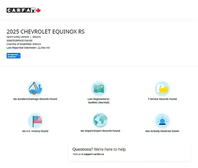 2025 Chevrolet Equinox EV RS-513 KM Range-360 Camera-Adaptive Cr - Photo 3