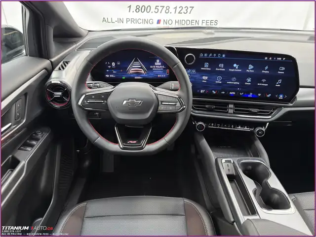 2025 Chevrolet Equinox EV RS-513 KM Range-360 Camera-Adaptive Cr - Photo 13