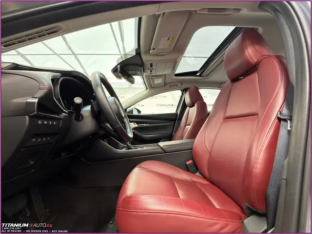 2024 Mazda Mazda3 GT AWD-Red Leather-360 Camera-BOSE-HUD-GPS-Mem - Photo 28