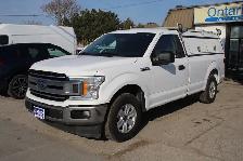 2019 Ford F-150 XLT Reg Cab 8ft Box Ladder Rack Matching Cap