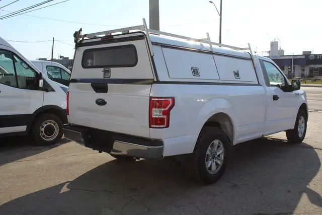 2019 Ford F-150 XLT Reg Cab 8ft Box Ladder Rack Matching Cap - Photo 2