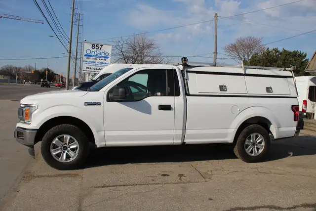 2019 Ford F-150 XLT Reg Cab 8ft Box Ladder Rack Matching Cap - Photo 6