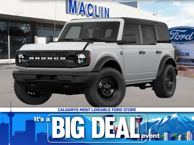 2026 Ford Bronco BIG BEND | BLACK APPEARANCE PACKAGE |