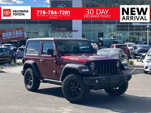 2021 Jeep Wrangler Willys | ONE OWNER | MANUAL | BACKUP CAM