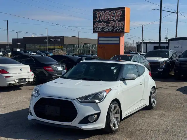 2014 Hyundai Veloster TURBO, MANUAL, WHEELS, DRIVES GREAT, AS IS