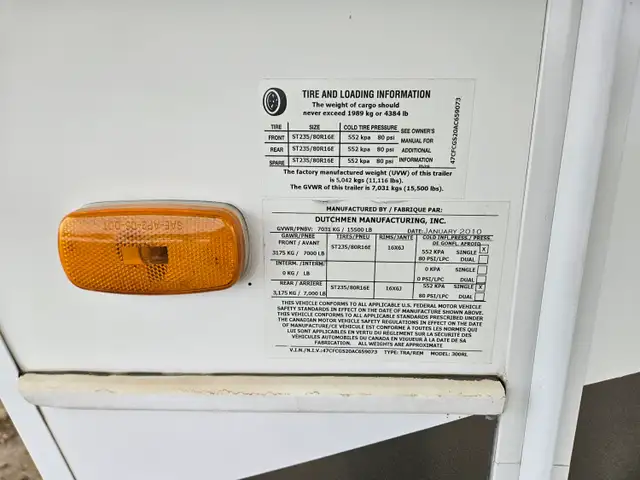 2010 Dutchman 300RL 30 Ft T/A 5th Wheel Travel Trailer Grand Jun - Photo 36