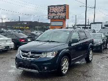 2014 Dodge Journey Limited, V6, LOW KMS, ONLY 70,000KMS, CERTIFI