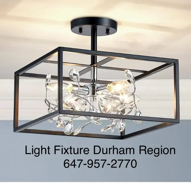 Light Fixture Durham Region 647-957-2770