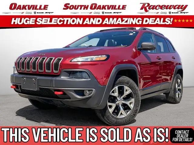 2016 Jeep Cherokee TRAILHAWK | NO ACCIDENTS | WHOLESALE AS IS |