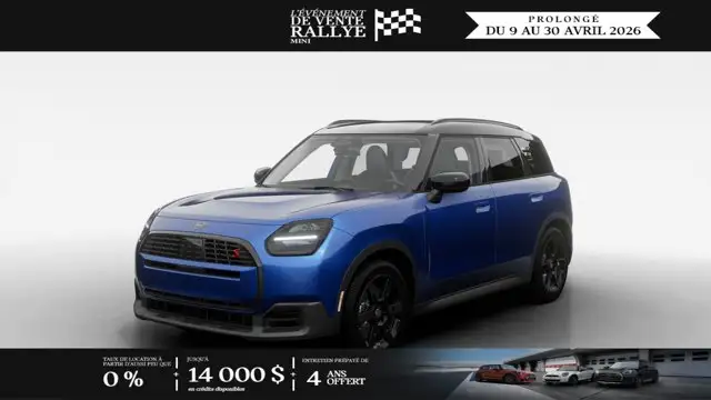 2026 MINI Countryman Cooper S ALL4 | Ligne Premier | Ensemble