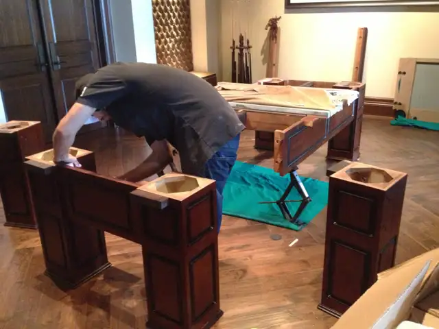 BILLARD9: changement de Tapis, Transport Reparation - Photo 3