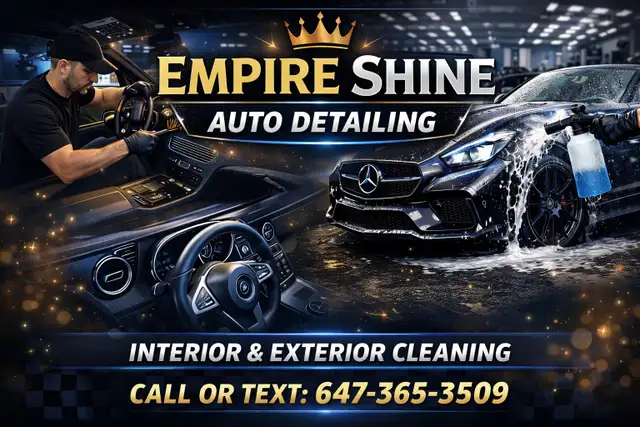 Car interior & exterior detailing