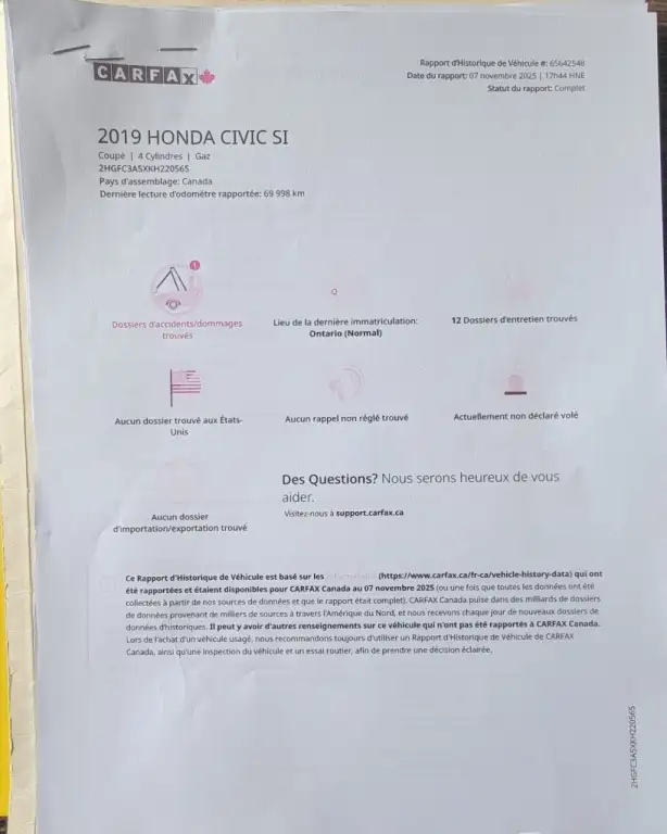 2019 Honda Civic Si coupé FINANCEMENT RAPIDE ET FACILE - Photo 34