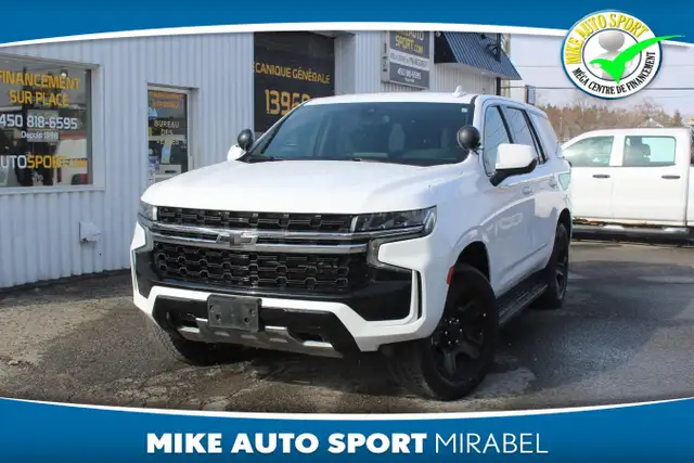 2021 Chevrolet Tahoe 4 portes 4X4! Police pack! Inspection à fa