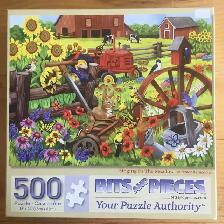 Casse-têtes / Puzzles (10 CT), 500 LARGE pièces (no1) - Photo 2