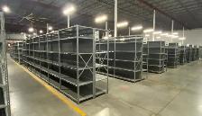 Used industrial metal shelving - strong and durable - Photo 3