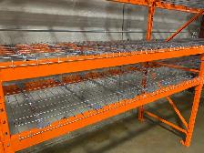 New wire mesh decking for pallet racking