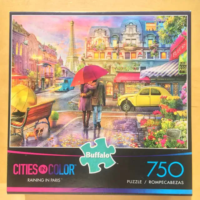 Casse-têtes (5) 750 à 776 pièces (no9)