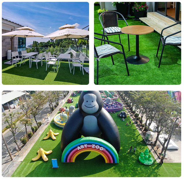 1Roll 65.66.56ft Synthetic Artificial Grass Turf Fake 020079 - Photo 6